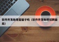 软件开发助理是骗子吗（软件开发助理招聘骗局）