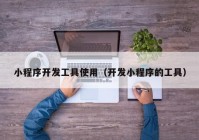 小程序开发工具使用（开发小程序的工具）